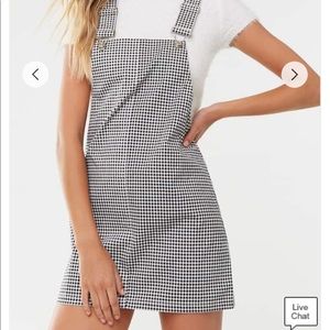 FOREVER 21 || Houndstooth Overall Dress